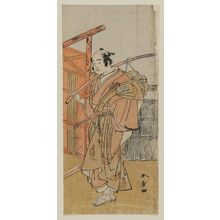 Katsukawa Shunsho: Actor Arashi Sangorô II as Monogusa Tarô - Museum of Fine Arts