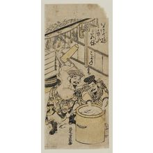 Kitao Shigemasa: Daikoku and Ebisu Pounding Mochi - Museum of Fine Arts