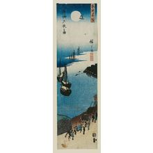 Utagawa Hiroshige: Moonlit Evening at Takanawa (Takanawa tsukiyo no zu), from the series Famous Places in the Eastern Capital (Tôto meisho) - Museum of Fine Arts