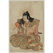 Kitao Shigemasa: Small Hand Drum, from an untitled set of Five Musicians (Gonin-bayashi) - Museum of Fine Arts