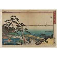 Utagawa Hiroshige: The Precincts of the Benten Shrine at Susaki (Susaki Benten keidai), from the series Famous Places in Edo (Kôto meisho) - Museum of Fine Arts