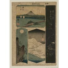 Utagawa Hiroshige: Harimaze series: Omi hakkei. - Museum of Fine Arts