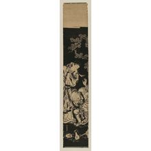 磯田湖龍齋: Guo Ju (Kaku Kyo), from an untitled set of the Twenty-four Paragons of Filial Piety, in stone-rubbing style - ボストン美術館