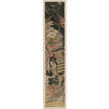 Tamagawa Shunsui: Minamoto Yorimasa and Ino Hayata Killing the Nue Monster - ボストン美術館