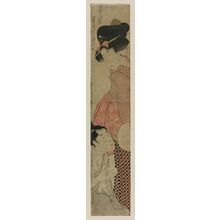 Kitagawa Utamaro: The Sound of the Teahouse Bell (Chamise no kane no oto), from the series Eight Views of the Floating World (Ukiyo hakkei) - Museum of Fine Arts