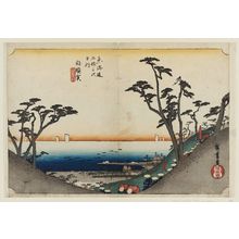 Utagawa Hiroshige: Shirasuka: View of Shiomizaka (Shirasuka, Shiomizaka zu), from the series Fifty-three Stations of the Tôkaidô Road (Tôkaidô gojûsan tsugi no uchi), also known as the First Tôkaidô or Great Tôkaidô - Museum of Fine Arts