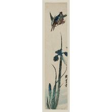 Utagawa Hiroshige: Kingfisher and Iris - Museum of Fine Arts