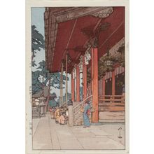 吉田博: Yasaka Shrine (Yasaka jinja) - ボストン美術館