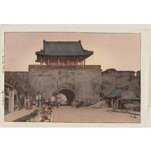 Yoshida Hiroshi: Dainan Gate in Mukden (Hôten Dainan mon) - Museum of Fine Arts