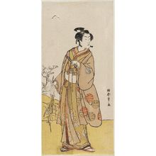 勝川春章: Actor Bandô Hikosaburô III as Kichiza - ボストン美術館