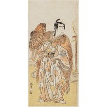 Japanese Print "Actor Ichikawa Yaozo as Yoshiie" by Katsukawa Shunsho, 勝川春章 (Katsukawa Shunshô)