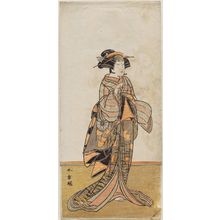 Katsukawa Shunsho: Actor Nakamura Noshio as Ayaginu (?) - Museum of Fine Arts