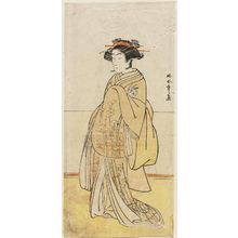 Katsukawa Shunsho: Actor Segawa Kikunojo III as Shirokiya O-Komo (?) - Museum of Fine Arts