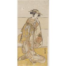 勝川春章: Actor Segawa Kikunojô III as Tagasode - ボストン美術館