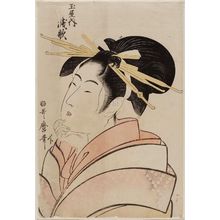 喜多川歌麿: Shizuuta of the Tamaya - ボストン美術館