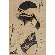 Kitagawa Utamaro: Kasugano of the Tamaya - Museum of Fine Arts