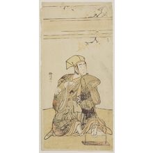 Katsukawa Shunko: Actor seated - Museum of Fine Arts