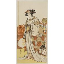 Katsukawa Shunko: Actor dressed as female - Museum of Fine Arts