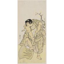 Katsukawa Shunko: Actor Ichikawa Monnosuke II probably as Kaido-maru - Museum of Fine Arts
