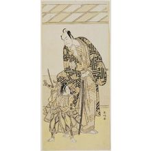 勝川春好: Actors Ichikawa Danjûrô V and Ichikawa Ebizô III - ボストン美術館