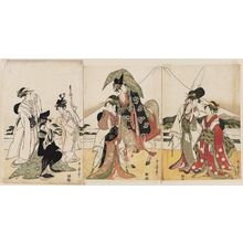 Kitagawa Utamaro: Parody of Narihira's Journey to the East - Museum of Fine Arts