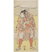 Katsukawa Shun'ei: Actor Ichikawa Monnosuke II as Mori no Ranmaru - Museum of Fine Arts