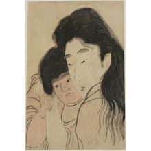 Kitagawa Utamaro: Yamauba Cuddling Kintarô - Museum of Fine Arts