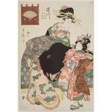 Kitagawa Utamaro: Takigawa of the Ôgiya, kamuro Onami and Menami - Museum of Fine Arts