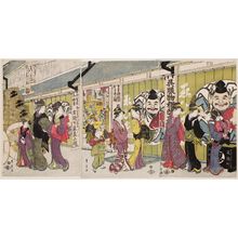 Utagawa Toyohiro: The Ebisuya Drygoods Store - Museum of Fine Arts