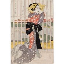 菊川英山: Shin Yoshiwara karitaku - ボストン美術館