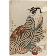 Torii Kiyomine: Three Kinds of Drunks (Sannin namayoi) - Museum of Fine Arts