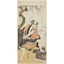 Torii Kiyonaga: Actor Ichikawa Danjûrô V as Akamatsu Mushanosuke (?) - Museum of Fine Arts