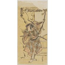 Torii Kiyonaga: Actor Ichikawa Monnosuke II as Yamanaka Shikanosuke - Museum of Fine Arts