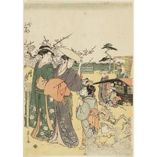 Hosoda Eishi: The Sleeping Dragon Plum Tree - Museum of Fine Arts