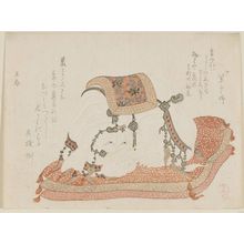 Kubo Shunman: Elephant on a Cushion - Museum of Fine Arts