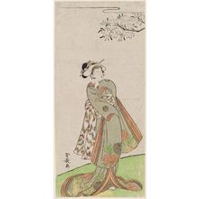 Kinchodoによる浮世絵「Actor dressed as a female」