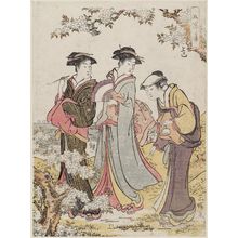 Senkadô Sanchô: The Festival of the Third Month (Jôshi), from the series Parties for the Five Festivals (Gosetsu en) - Museum of Fine Arts