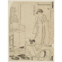 Katsukawa Shuncho: The Fourth Month (Shigatsu), from the series Twelve Months of Popular Customs (Fûzoku jûni kô) - Museum of Fine Arts