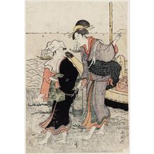 Tamagawa Shucho: Women Gathering Shellfish at Low Tide - Museum of Fine Arts