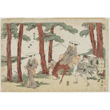 Japanischer Druck "Act VIII (Hachidanme), from the series The Storehouse of Loyal Retainers (Chûshingura)" von Utagawa Toyokuni I, 歌川豊国 (Utagawa Toyokuni I)