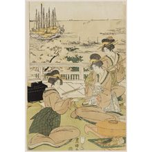 Utagawa Toyokuni I: Banquet at Shinagawa - Museum of Fine Arts