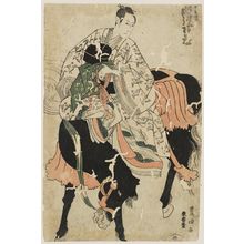 Utagawa Toyokuni I: Actor Ichikawa Yaozô as Soga no Jûrô Sukenari - Museum of Fine Arts