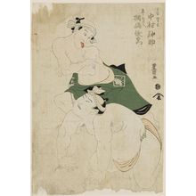 Utagawa Toyokuni I: Actors Nakamura Nakasuke and ? - Museum of Fine Arts
