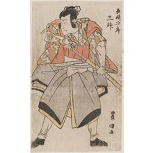 Utagawa Toyokuni I: Actor Ichikawa Sanshô as Nagasaki Jirô - Museum of Fine Arts