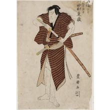 Utagawa Toyokuni I: Actor Nakamura Tôzô from Osaka as Matsui Gengo - Museum of Fine Arts