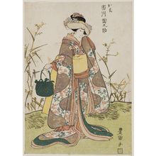 Utagawa Toyokuni I: Actor Ichikawa Dannosuke as Ohana - Museum of Fine Arts