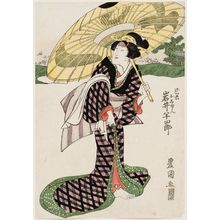 Utagawa Toyokuni I: Actor Iwai Hanshirô - Museum of Fine Arts