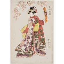 Utagawa Toyokuni I: Actor Iwai Hanshirô as Kesa Gozen - Museum of Fine Arts