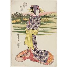 Utagawa Toyokuni I: Actor Sawamura Tanosuke as Umegawa - Museum of Fine Arts