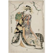 Utagawa Toyokuni I: Actor Fujikawa Tomokichi as Maizuru - Museum of Fine Arts